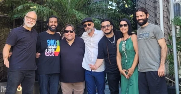 Representantes do Movimento Reggae do ES