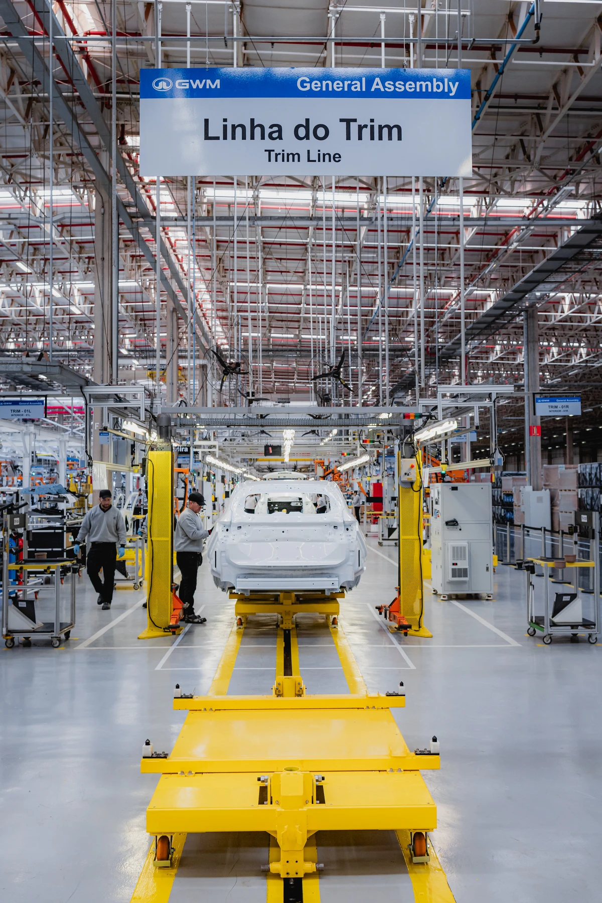 Fábrica da GWM em Iracemápolis, interior de SP