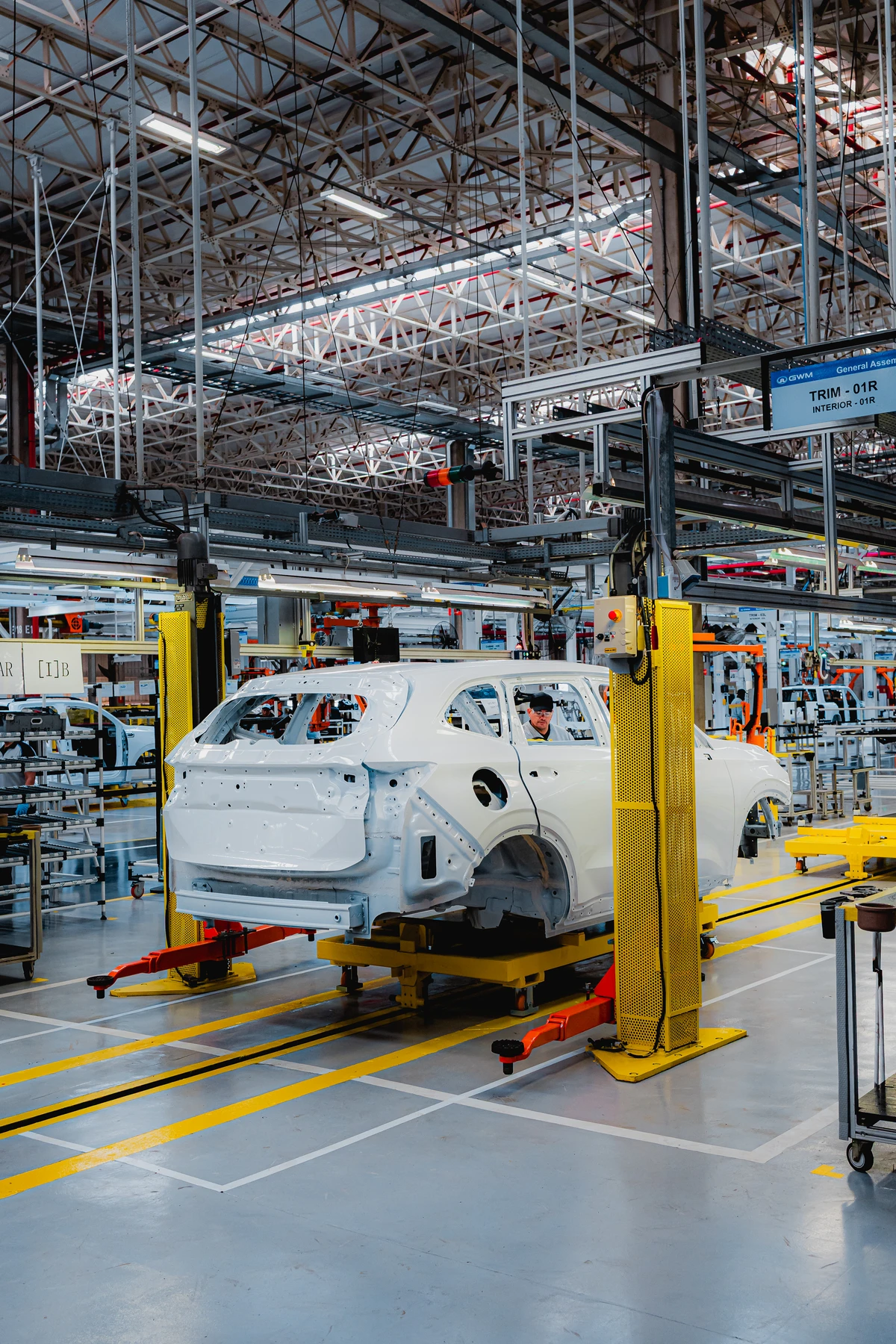 Fábrica da GWM em Iracemápolis, interior de SP