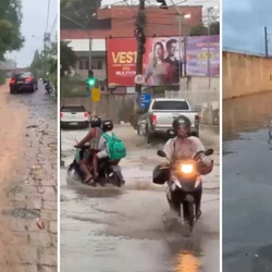 Casas foram danificadas, ruas ficaram alagadas e moradores precisaram deixar imóveis após temporal no Noroeste do Espírito Santo