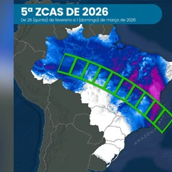 Quinto episódio do fenômeno em 2026 pode provocar acumulados elevados, alagamentos e risco de deslizamentos até domingo (1°)