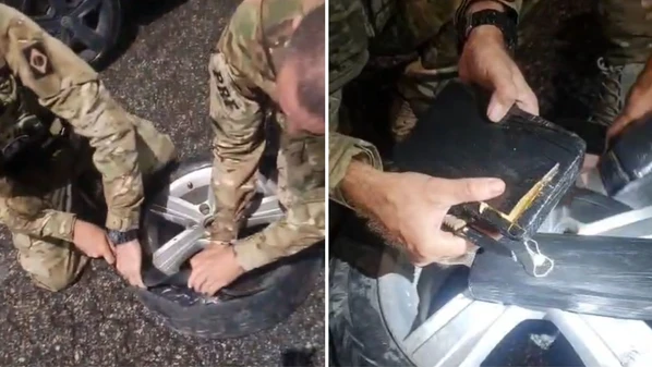 Suspeito disse à PRF que recebeu R$ 1 mil para transportar a carga do Rio de Janeiro até Mantenópolis, no Noroeste do Espírito Santo