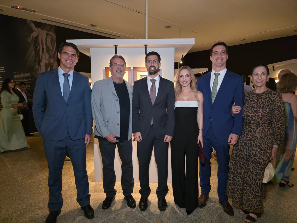 Bruno da Luz, Alvaro Moura, Felipe Rizk, Luciana Mattar,Alberto Nemer e Glaucia Baião