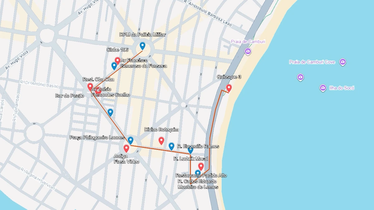 Interdições nas vias para o desfile do Bloco Boêmios do Jardam