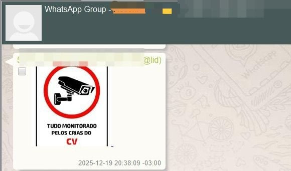 Monitoramento do bairro era realizado por câmeras e associados que vigiavam a movimentação da polícia por Divulgação | Polícia Civil