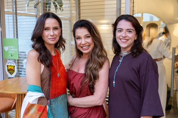 Melyssa Viana, Márcia Nales e Adriana Delmaestro