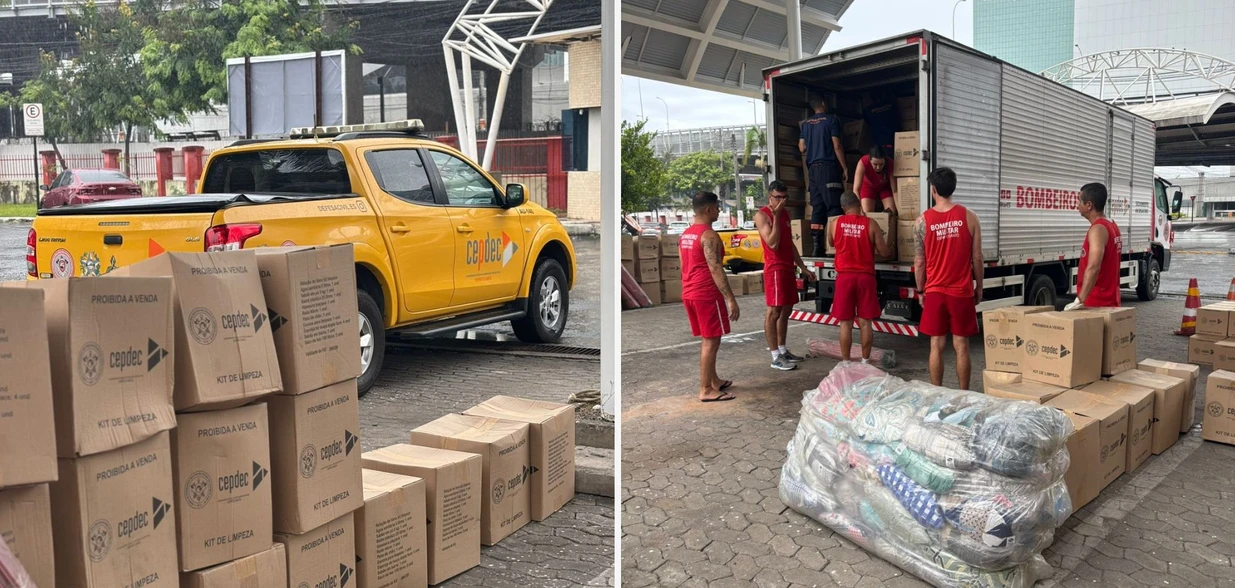 Programa tem como intenção mobilizar a população capixaba a doar materiais de limpeza, higiene pessoal, dormitório, além de alimentos aos afetados no Estado vizinho; veja como e onde doar