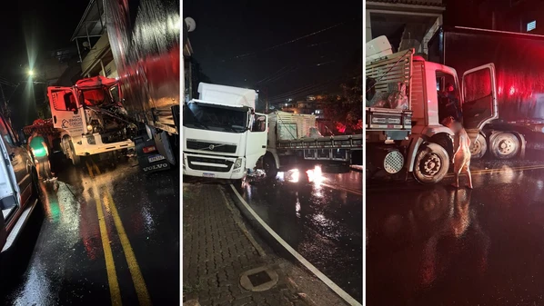 Vítimas ficaram presas às ferragens e foram socorridas para hospital em Cachoeiro de Itapemirim; rodovia ficou interditada