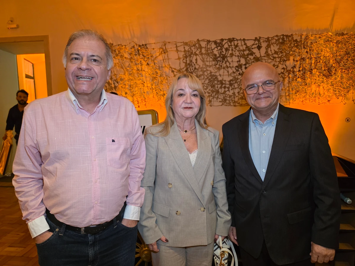 Luiz Claudio Peixoto Lobo, Firmina Macedo e Flavio Passos