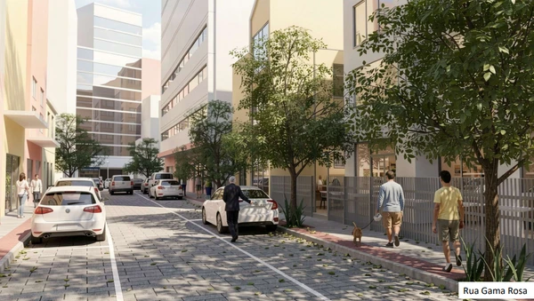 Projeto mostra como Ruas Gama Rosa e Sete de Setembro ficarão após reforma por Prefeitura de Vitória