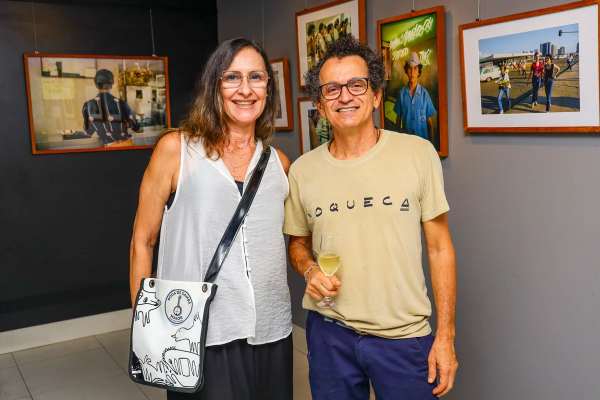 Tania Calazans e Edson Chagas