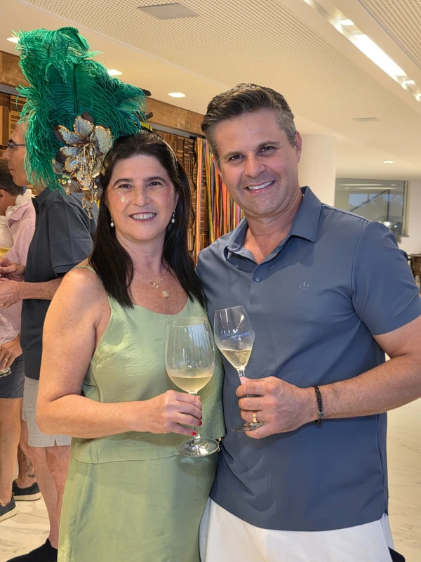 Carla Lacerda e Jonas Giacomin