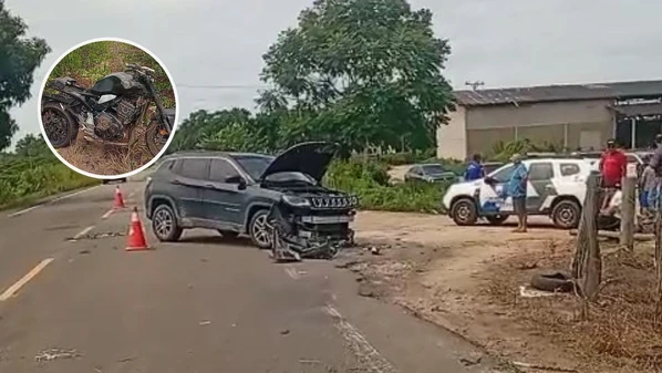 Acidente que matou Luciano Anjos de Sousa, de 32 anos, ocorreu na manhã desta segunda-feira (2); corpo foi levado para o SML de Linhares.