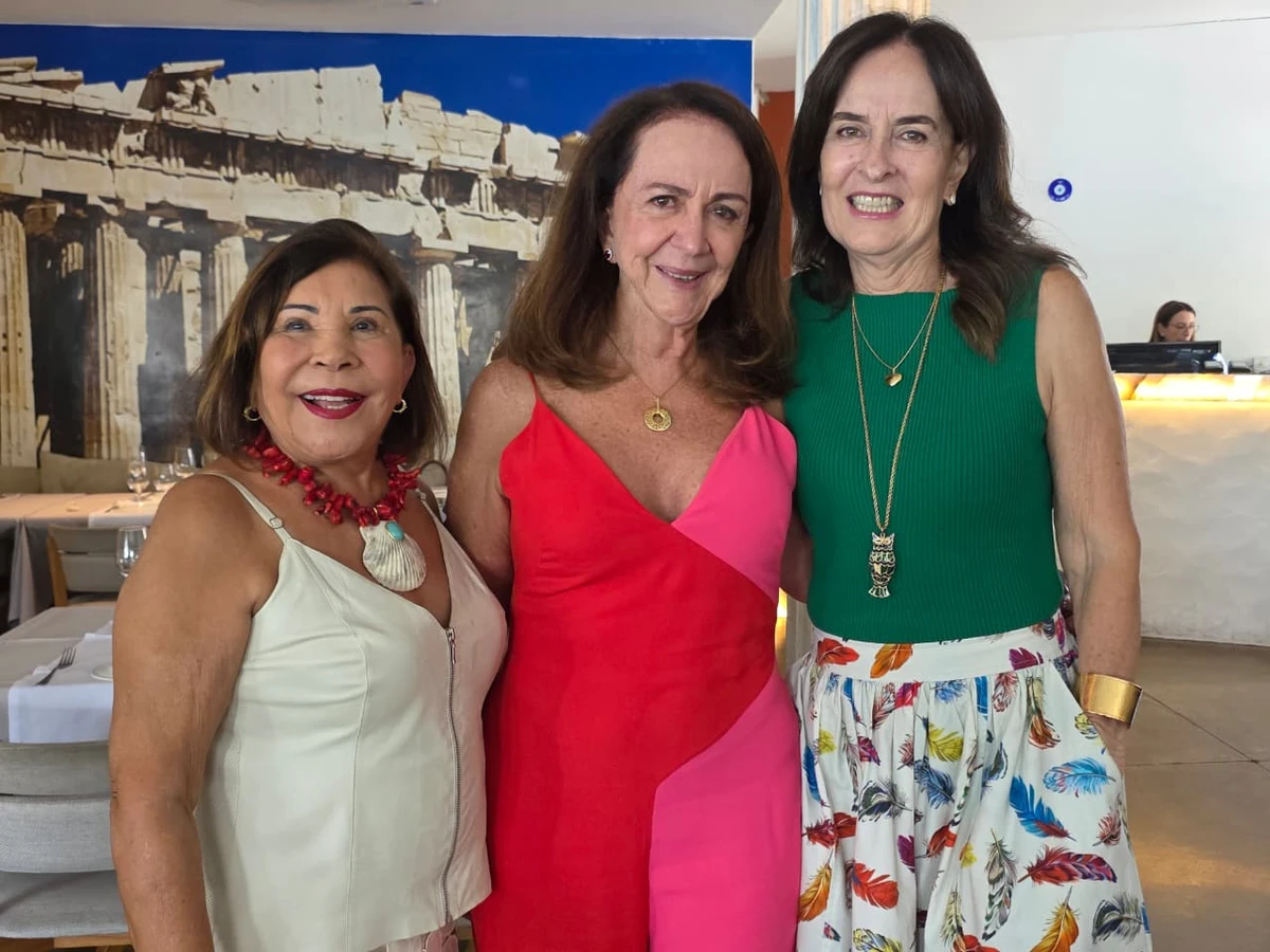 Luzia Toledo, Penha Daher e Beatriz Oliveira Santos
