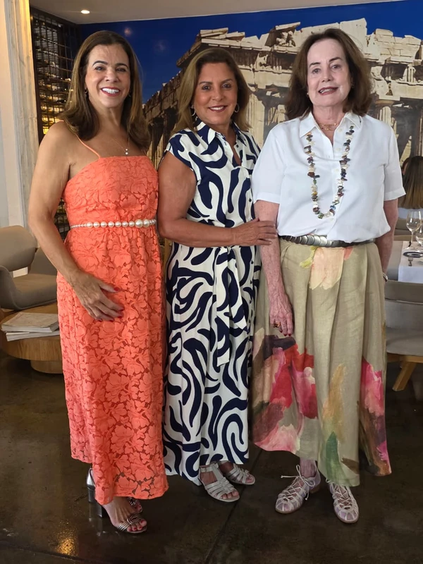 Maita Mota, Heliane Duarte e Diana Murad