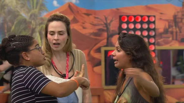 Milena e Gabriela discutem após Sincerão: 'Se finge de besta