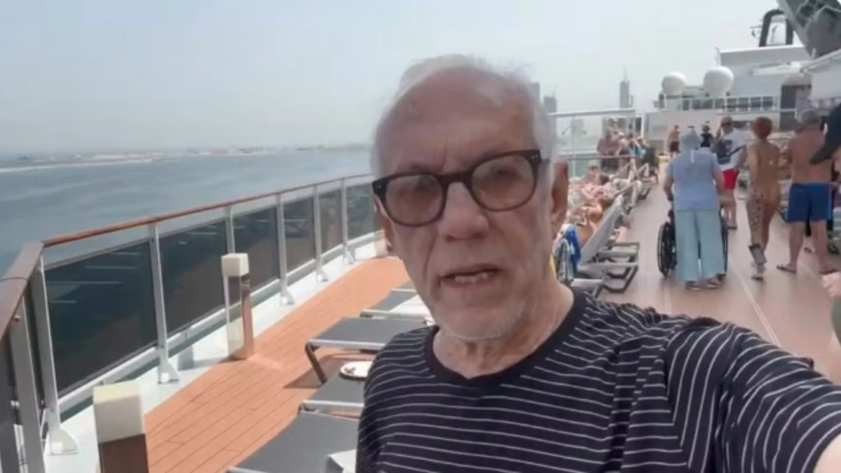 O empresário brasileiro José Carlos Bergamin falou sobre expectativa de volta ao Espírito Santo após ficar parado em cruzeiro em meio à Guerra no Oriente Médio