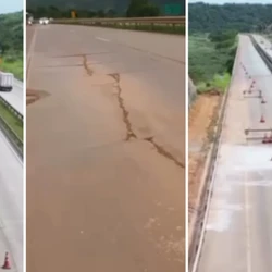 Intervenções na pista situada na Serra têm o objetivo de reduzir trepidações e danos aos veículos