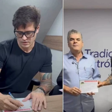 Imagem - Dado Dolabella se filia ao MDB e anuncia pré-candidatura a deputado federal no Rio