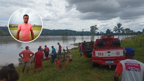Vítima saiu de casa para buscar uma lancha e não foi mais encontrada; pertences foram localizados e o Corpo de Bombeiros prossegue com as buscas