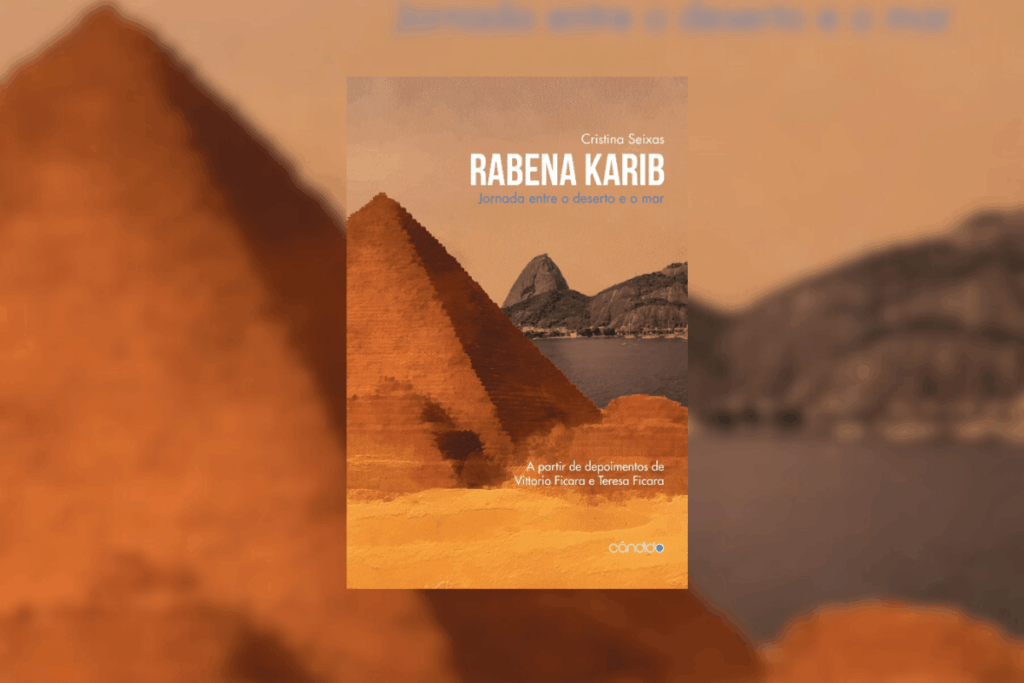 Em “Rabena Karib”, Cristina Seixas reconstrói a travessia de uma família marcada pela guerra, exílio e recomeços no Brasil (Imagem: Reprodução digital | Editora Cândido)