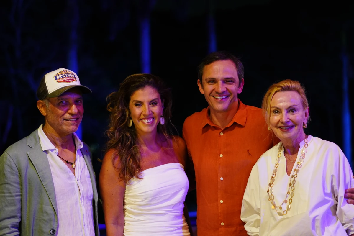 José Bechara, Lara Brotas, Thiago Santos e Beth Dalcolmo