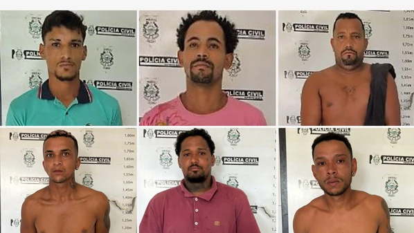 Suspeitos foram detidos durante cumprimento de mandados no Córrego Lagrimal, na zona rural do município