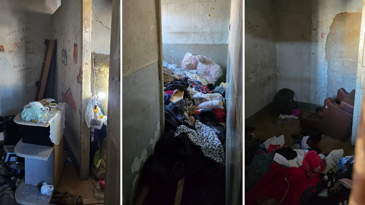 Ação retirou 10 pessoas em situação de rua de imóveis abandonados em Cachoeiro por Montagem A Gazeta | Divulgação/Polícia Militar