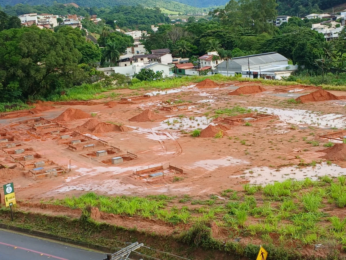 Obras da Ingral, fabricantes de embalagens, em Ibiraçu