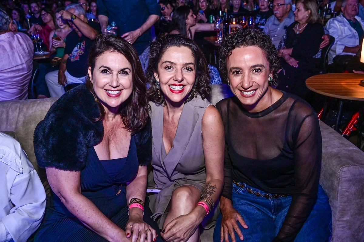 Renata Rasseli, Mariana Perini e Érica Neves