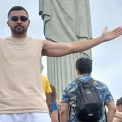 Acidente ocorreu na noite de sábado (28) no bairro Campo da Leopoldina e deixou Guilherme Lima Silva ferido