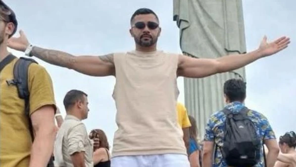 Acidente ocorreu na noite de sábado (28) no bairro Campo da Leopoldina e deixou Guilherme Lima Silva ferido