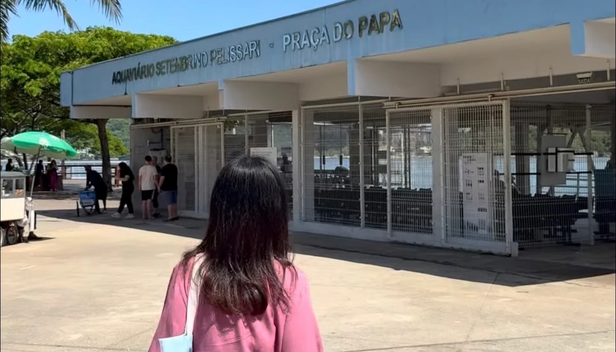 Aquaviário da Praça do Papa, em Vitória