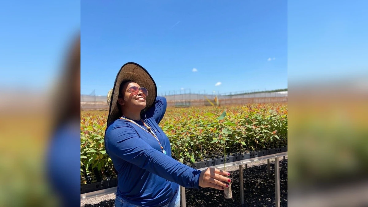 Mulher e ciência: engenheira florestal Elayne Galvão