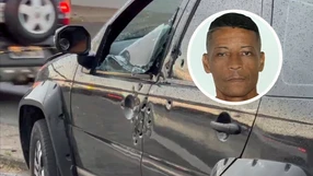 Luiz Carlos Barreto dos Santos foi morto a tiros dentro de carro na Ponta da Fruta, em Vila Velha