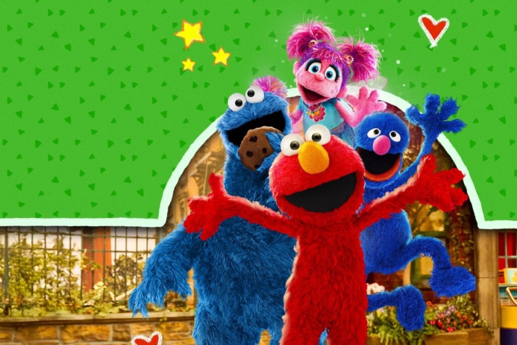 Em “Sesame Street: De Volta à Vila Sésamo”, personagens queridos retornam com novas histórias que incentivam o aprendizado infantil (Imagem: Reprodução digital | Netflix)
