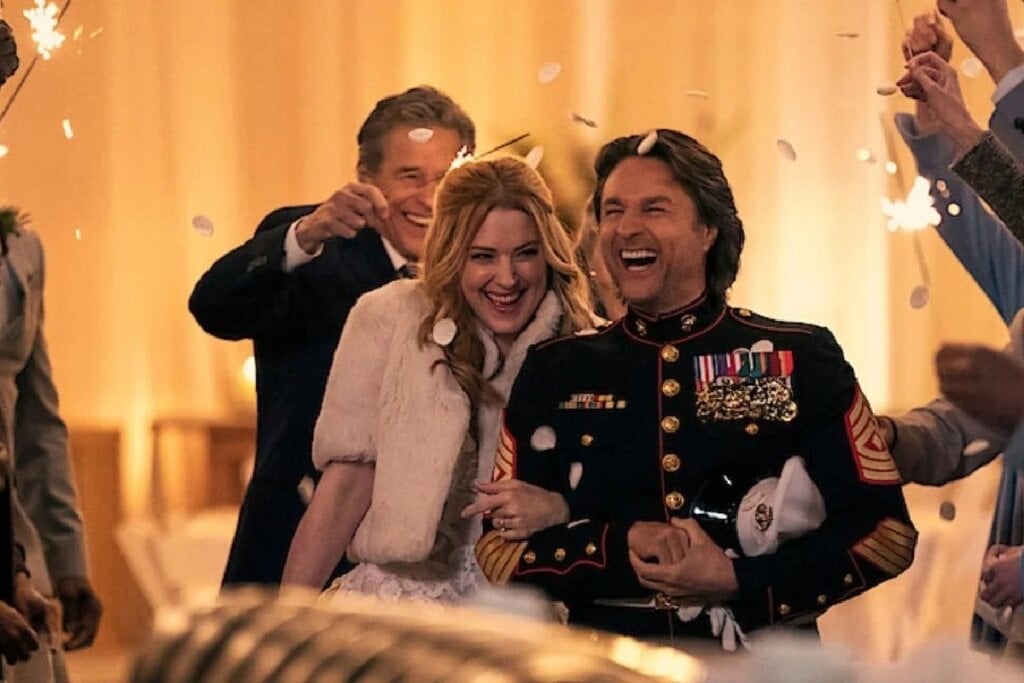 Novos episódios de “Virgin River” mostram Mel, Jack e os moradores da pequena cidade enfrentando transformações pessoais, segredos e novos caminhos (Imagem: Reprodução digital | Netflix)