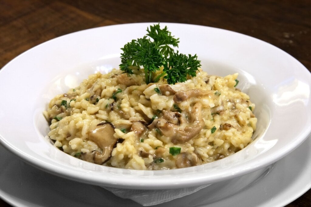 Risoto de shitake (Imagem: lhmfoto | Shutterstock)