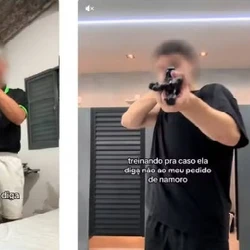 Trend viralizou próximo ao Dia das Mulheres e mostra jovens reagindo com tiros, facadas e socos