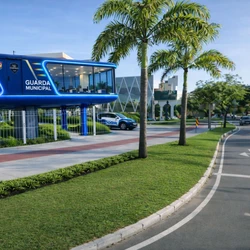 Espaço começou a ser preparado por profissionais do município e deve ficar pronto nas próximas semanas, já que a estrutura é pré-moldada