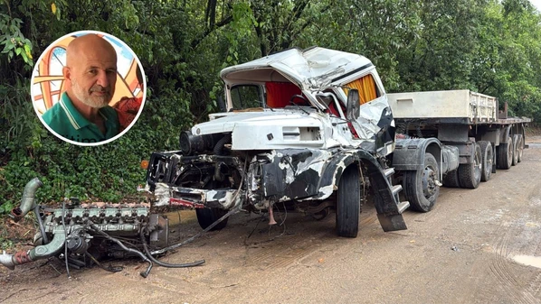 Odinilson Cezar, de 64 anos, trabalhava há cerca de 30 anos no transporte de rochas e havia feito uma entrega em Cachoeiro; já quando retornava, o veículo dele bateu de frente em Rio Novo do Sul