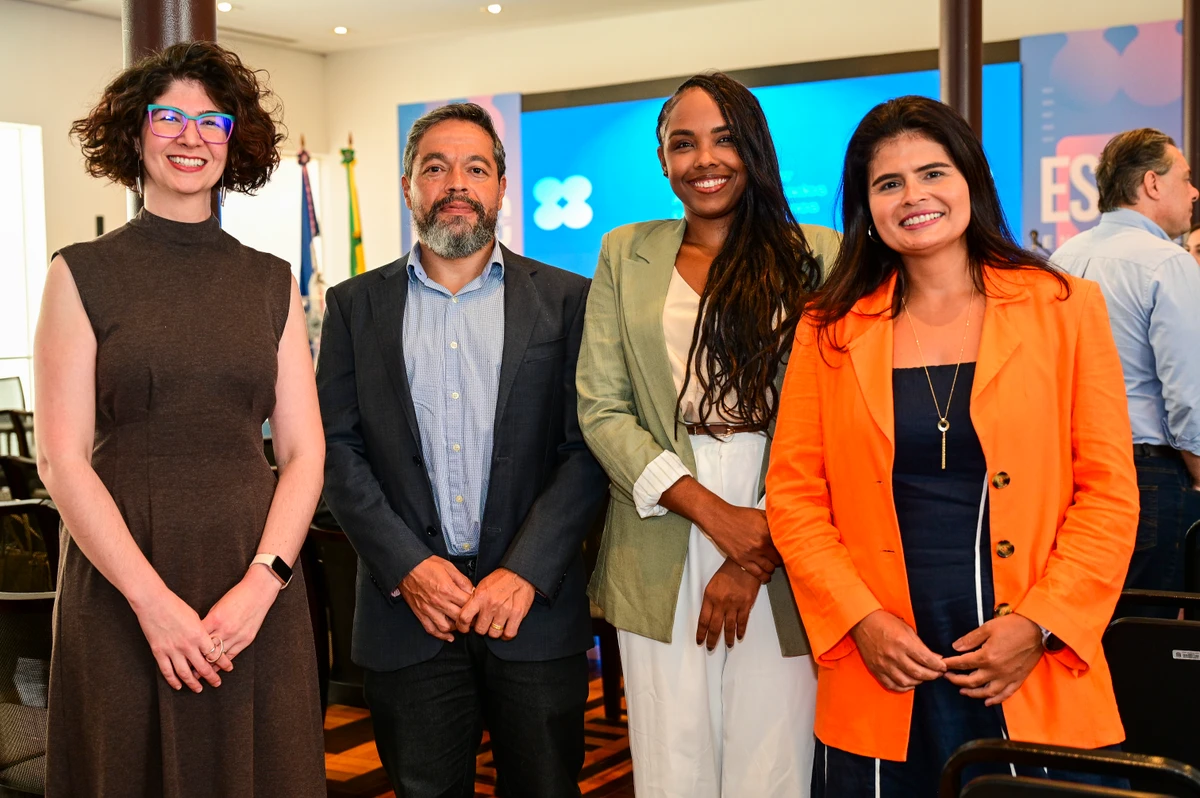 Clarissa Gandour, Samuel Franco, Débora Macedo e Silvia Varejão
