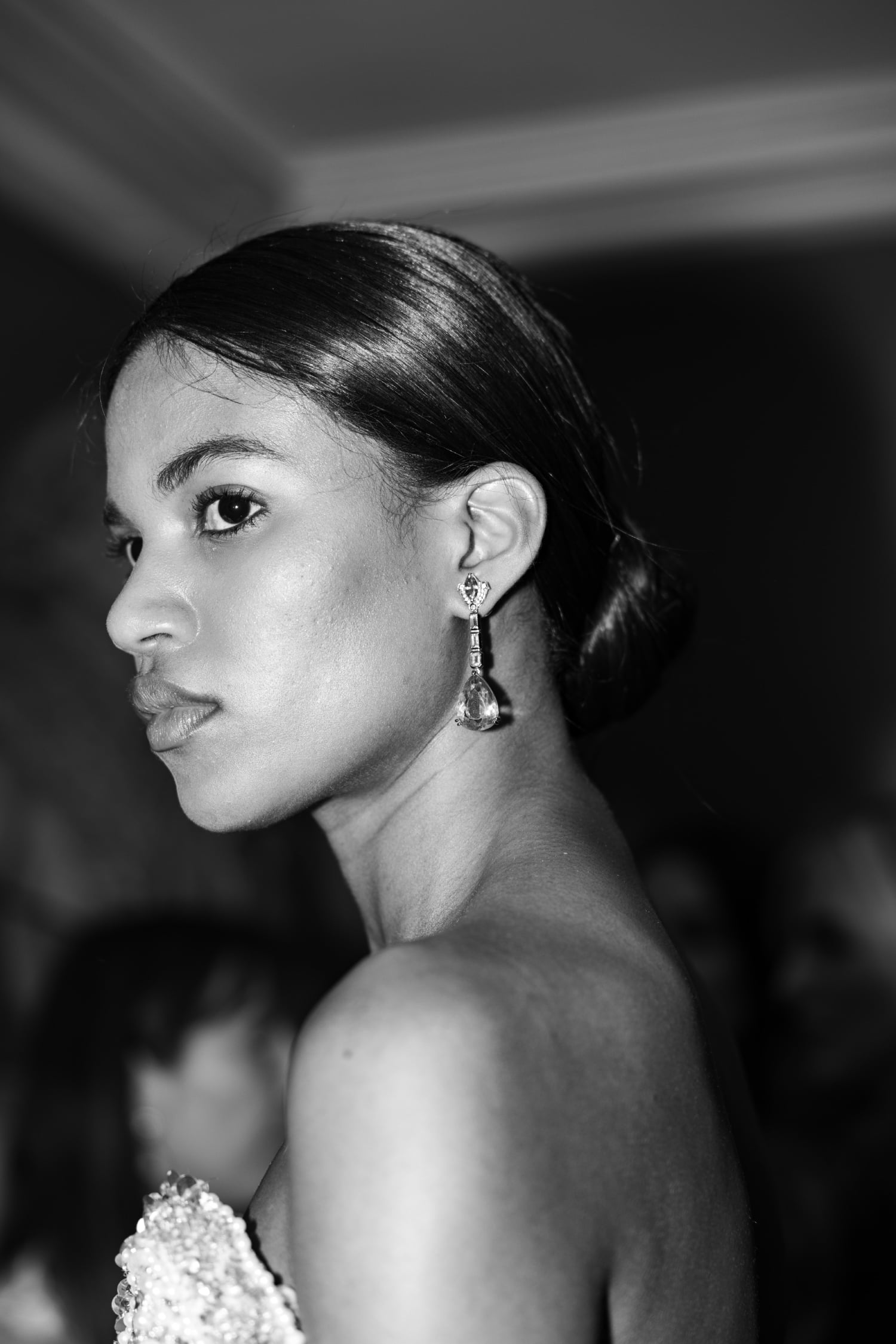 Dorion Soares na Paris Fashion Week.