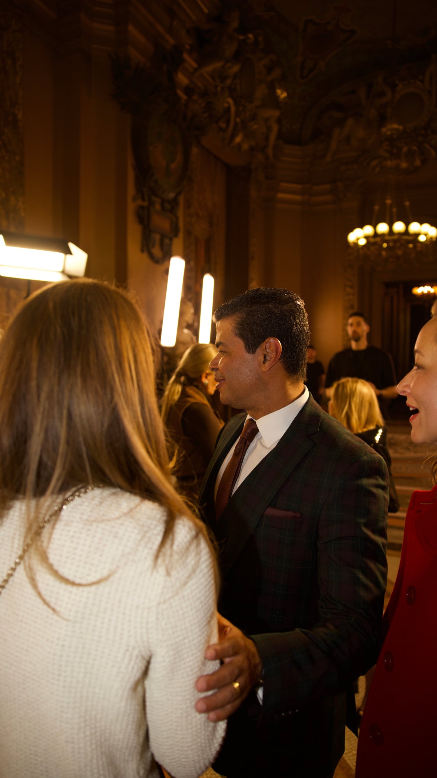 Dorion Soares na Paris Fashion Week.