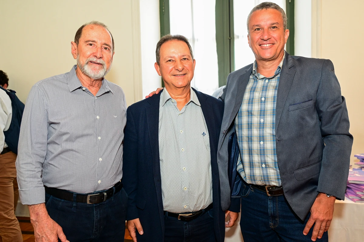 Luiz Toniato, Fernando Saliba e Sergio Mileipe 