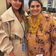 Gina Strozzi com a ministra das Mulheres, Márcia Lopes, em evento em Nova York, que contou também com a ex-presidente do Chile Michele Bachelet e a primeira-dama do Brasil, Rosângela Lula da Silva, a Janja