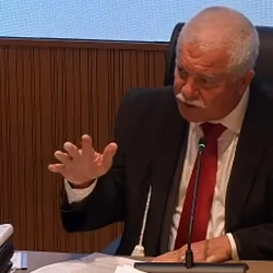 O julgamento do juiz aposentado Antônio Leopoldo Texeira segue, com o MPES apresentado as acusações contra o réu