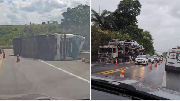 Em fevereiro, três acidentes do tipo foram registrados em uma semana; uma das batidas resultou na morte de um motociclista na BR 262