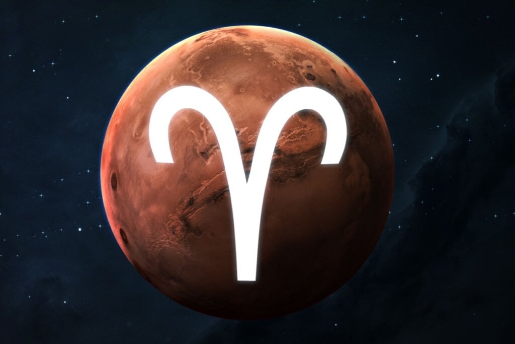 A associação de Marte com o deus da guerra reforça a imagem de coragem, confronto e disposição de Áries (Imagem: Vadim Sadovski | Shutterstock)