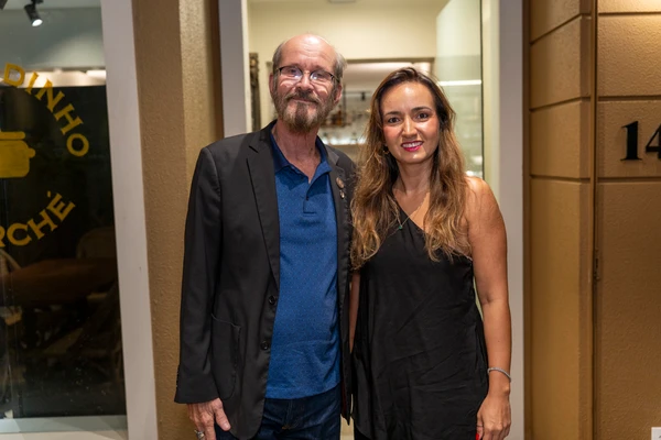 Franklin Bittencourt e Roberta Sallaberry